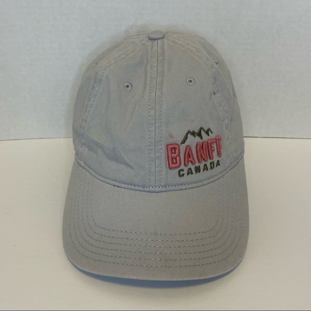 Legacy Banff Hat Silver with Pink & Green writing Women’s (Unisex) Adjustable
